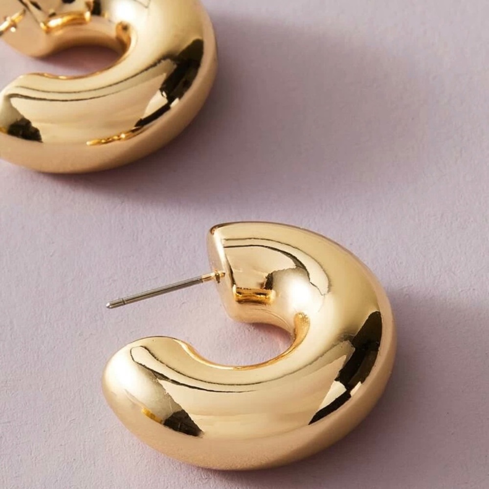 3/$30 ๐ Chunky Hoop Earrings - Picture 2 of 4